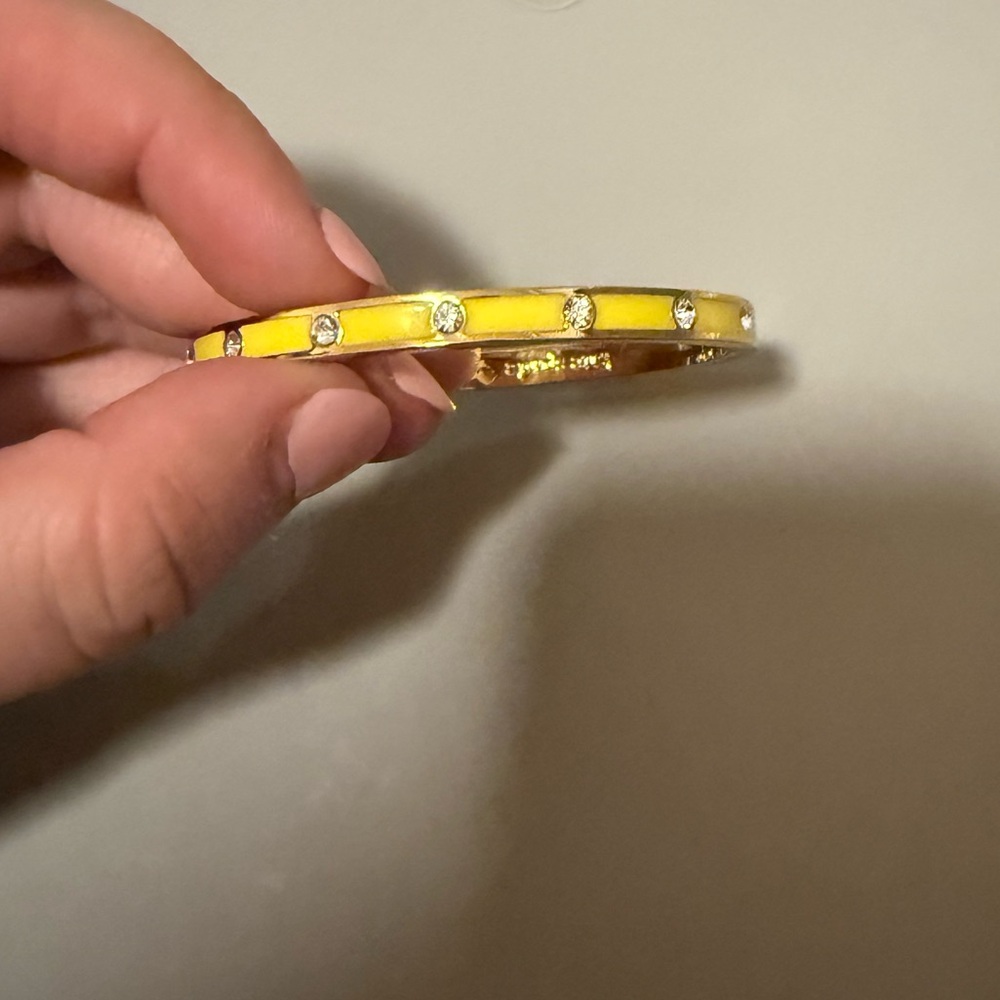 Kate Spade Yellow Bangle